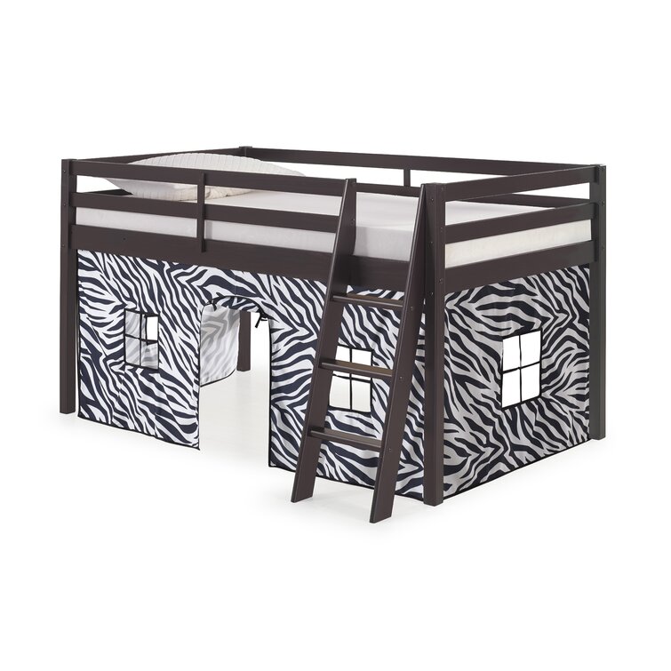 Gladwin junior twin low on sale loft bed with tent